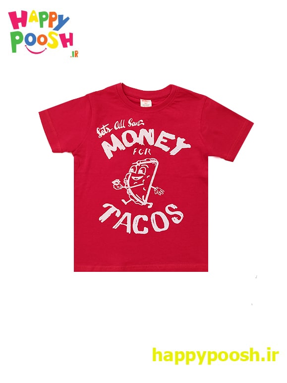 T-shirt-red-money tacos