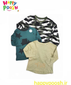 بلوز آستین بلند نخی