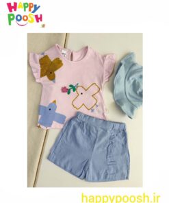 ست تیشرت شلوارک دخترانه برند iggy