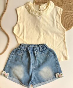 Alternative view of ست تاپ شلوارک دخترانه