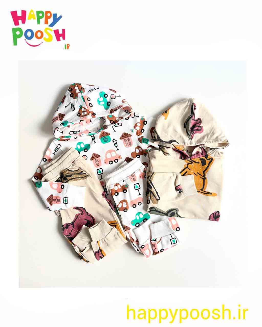 ست هودی شلوار دورس