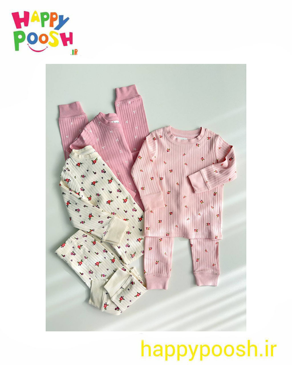 بلوز شلوار دخترانه کبریتی گلدار نکست