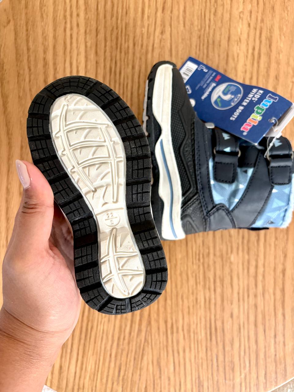 نیم بوت سرمه ای آبی کاج - Image 4