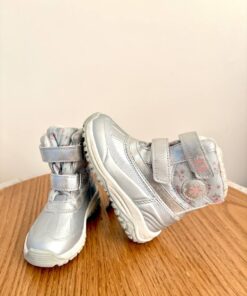 Alternative view of نیم بوت نقره ای گلدار