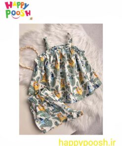 girl top and short set