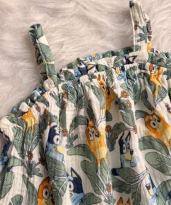 Alternative view of ست تاپ شلوارک دخترانه بلویی