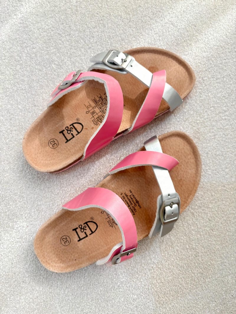 صندل دخترانه L&D مدل ضربدری - Image 4