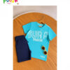 تیشرت پسرانه آبی surf