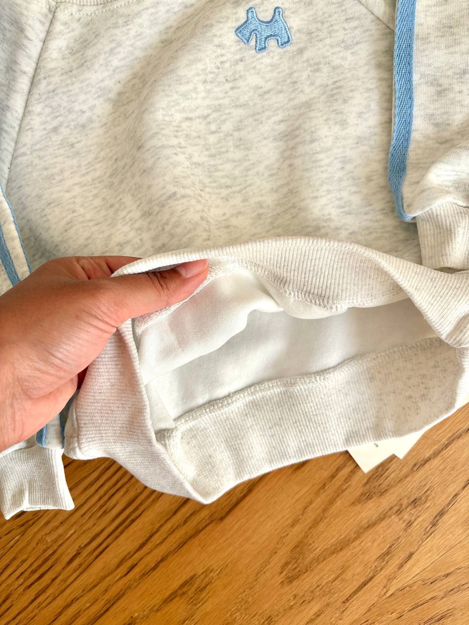 ست دورس و شلوار پسرانه دوخط آبی - تصویر 4
